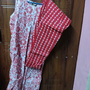 New Beautiful Jaipuri Kurta Set