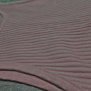 Baby Pink Tank Top ~ ZARA