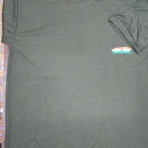 T-shirt Army Sports Half Baju Or  Free Socks One Pair.Back side Commando