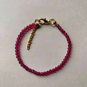 Pink Crystal Bracelet