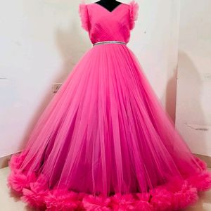 Pink Long Gown