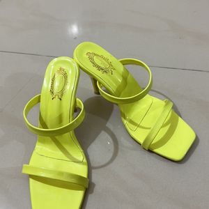 Shoetopia Neon Green EU 35 Heels