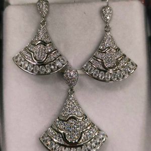 925 Silver Sterling Earrings Pendant