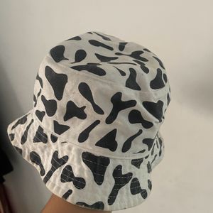 Cow Print Bucket Hat