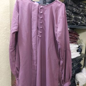 Button Abaya