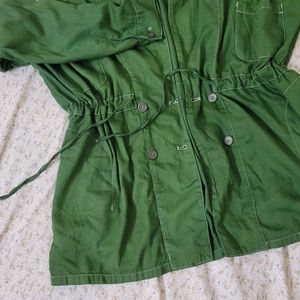 Green Oversized Jacket