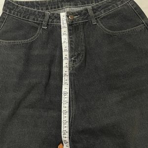 Charcoal High Rise Jeans