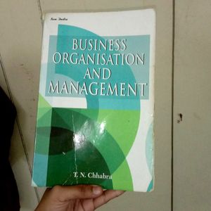 Business Organization And Management By TN Chabra
