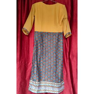 Yellow Kurti