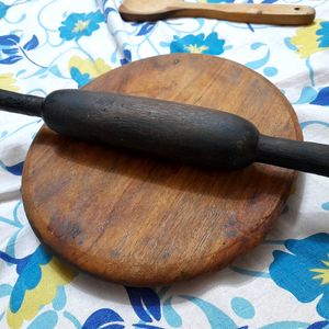 Chakla Belan, Roti Tongs,wooden Spatula