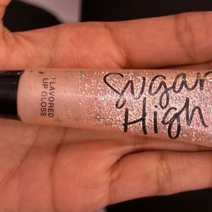 VICTORIA SECRET PINK LIP GLOSS- SUGAR HIGH