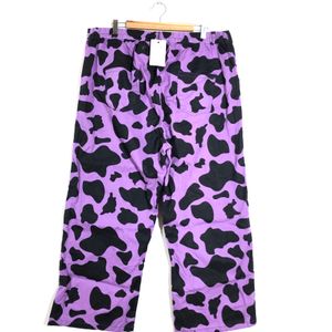 Lavender Printed Jeans(Women’s)