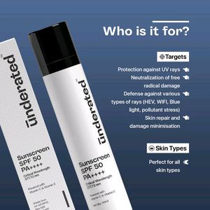 UnderatedSunscreen SPF 50 PA++++(50 g)