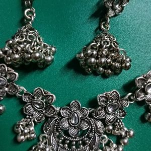 Oxidized Jewellery Set