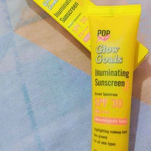 Popxo Glow Goals Liiuminating Sunscreen SPF 30PA++