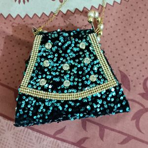 Party Wear Sequin Bag