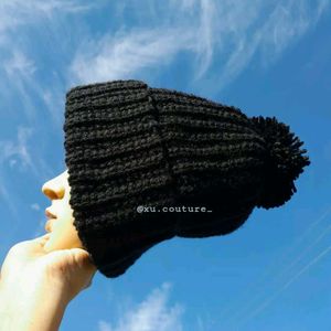 Crochet Beanie With Pom²