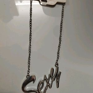 Stylish Silver Chain(SEXY) Pendent