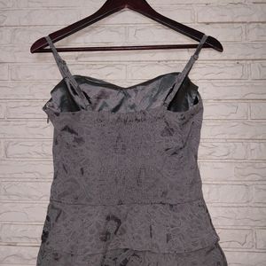 Grey Corset Type Top