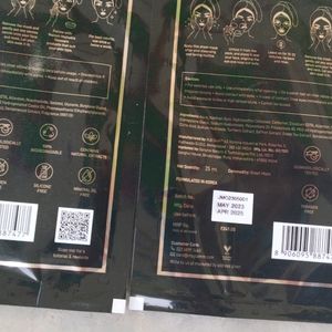 4 Set Of Manish Malhotra Sandalwood Sheet Mask