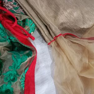 Indo Western Dress Skirt Frock Dupatta