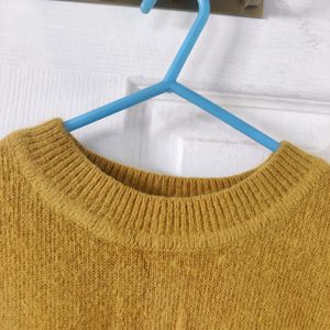 Mustard Clr Fur Jumper