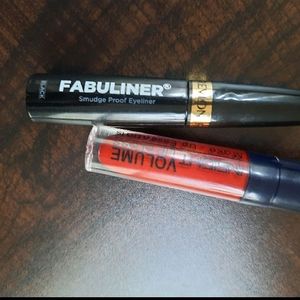 Eyeliner Fabuliner Revlon & Insight Volume Lipglos