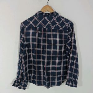 DNMX BLUE CHECKED SHIRT