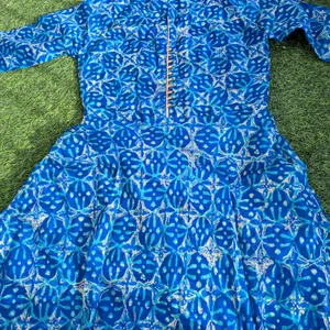 Beautiful Party Wear Gown (Anarkali)💙💙💙