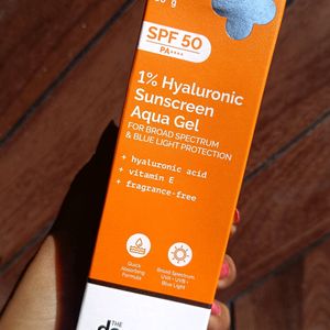 The Dermaco 1% Hyaluronic Sunscreen Aqua Gel