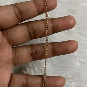 Drop Diamond Rose Gold Neckchain