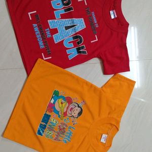 Boys And Girls Tshirt 2yrs