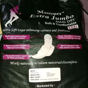 Extra Jumbo Pads 32 Pcs