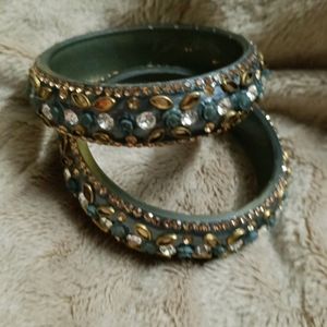 Grey Colour Bangles