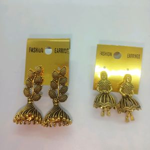 30 Rs Off Brand New Earrings Combo