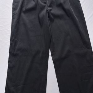 Black Flarer Highwaist Pant For Women