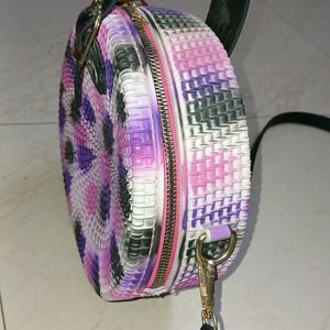 Slingbag Round Shape Mix Shade Colour