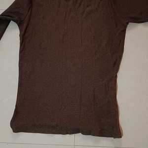 Brown full Sleeve Tshirt