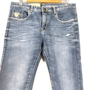 Blue Toned Casual Jeans (Men)