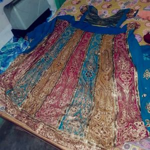 90's retro Pre stitched saree