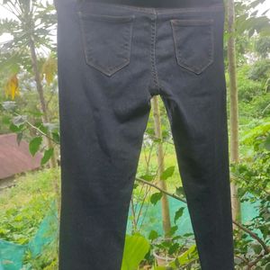 Black Gray Jeans For Womens