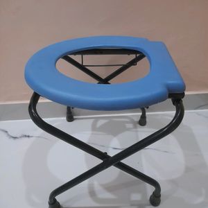 Folding Commode Chair, Portable Toilet Seat