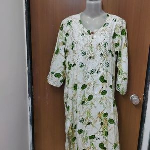 Printed Lacknavi Kurti