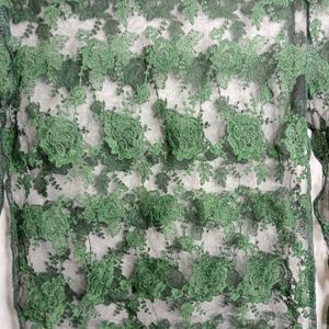 Green Printed Long Top (Girl' s)I