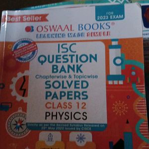 Selling Combo Pack Of 3 Books PCB Oswaal ISC