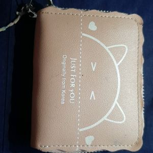 Kitty Wallet With White Belt Combo🎉🥰