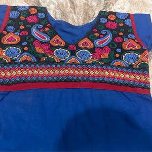 Women’s Blue Anarkali