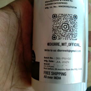 Diorre Wit D-Tan Clear Foaming Face Wash