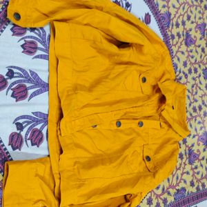 Mustard Yellow Short Jacket