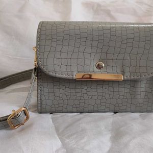 Grey Slingbag